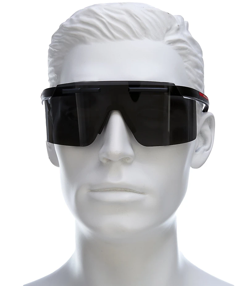 Prada Men's PR B06S 99mm Shield Sunglasses