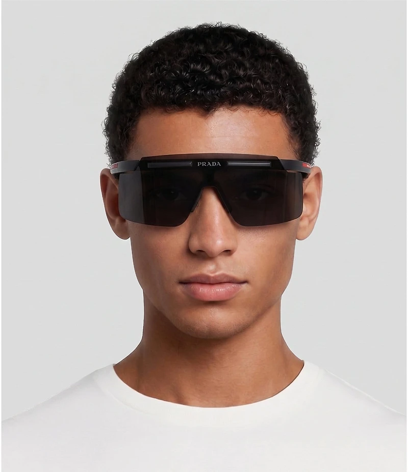 Prada Men's PR B06S 99mm Shield Sunglasses