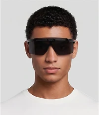 Prada Men's PR B06S 99mm Shield Sunglasses