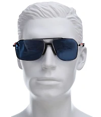 Prada Men's PR B51S 53mm Aviator Sunglasses