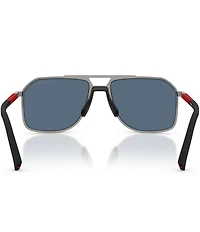 Prada Men's PR B51S 53mm Aviator Sunglasses