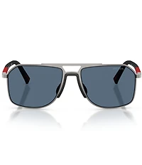 Prada Men's PR B51S 53mm Aviator Sunglasses