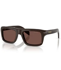 Prada Men's PR D11SF 56mm Rectangle Sunglasses