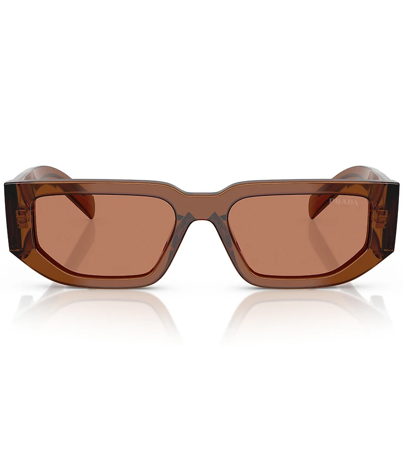 Prada Men's PR09ZS 54mm Rectangle Sunglasses