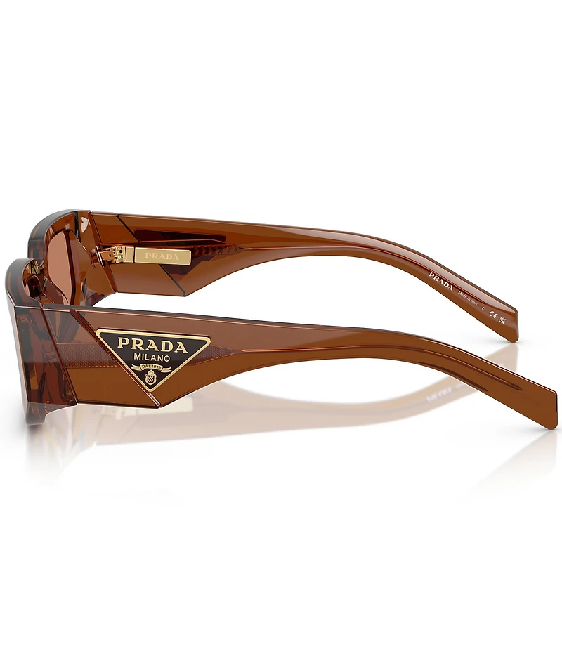 Prada Men's PR09ZS 54mm Rectangle Sunglasses