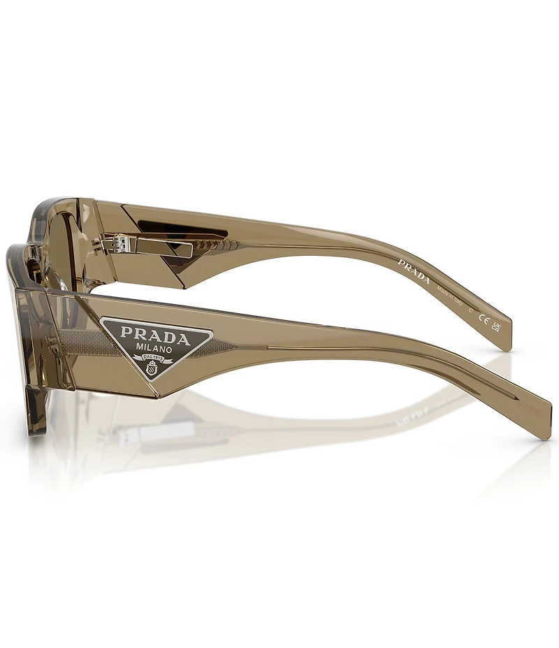 Prada Men's PR10ZSF 55mm Square Sunglasses