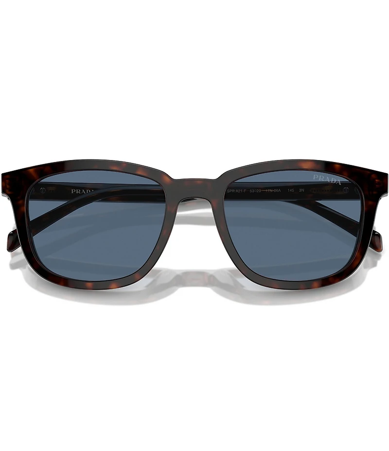 Prada Men's PRA21SF 55mm Tortoise Pillow Sunglasses