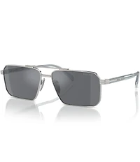 Prada Men's PRA57S 61mm Rectangle Sunglasses