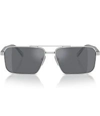 Prada Men's PRA57S 61mm Rectangle Sunglasses