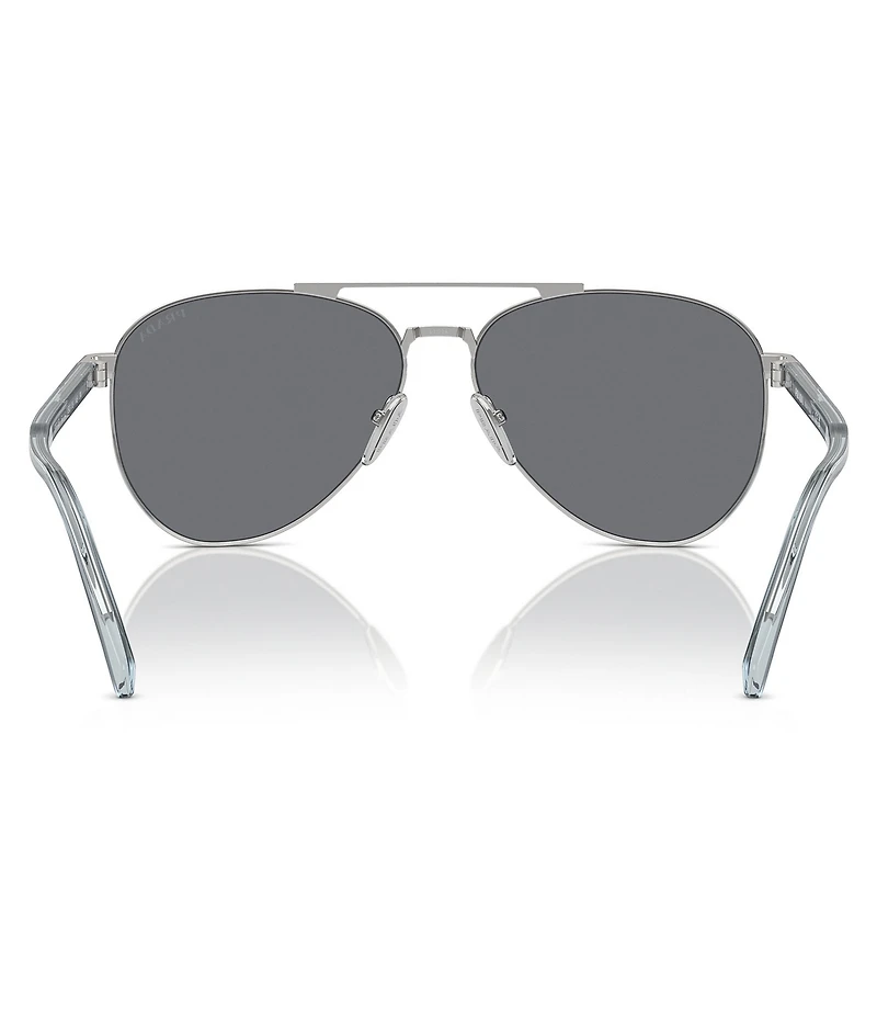 Prada Men's PRA58S 61mm Aviator Sunglasses