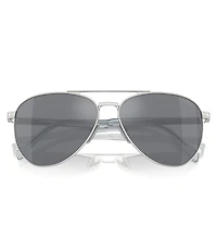 Prada Men's PRA58S 61mm Aviator Sunglasses