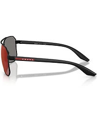 Prada Men's PS A53S 62mm Pilot Sunglasses