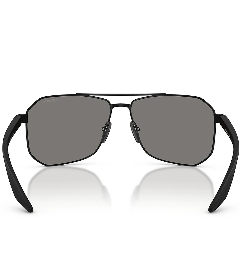 Prada Men's PS A53S 62mm Pilot Sunglasses