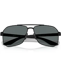 Prada Men's PS A53S 62mm Polarized Pilot Sunglasses