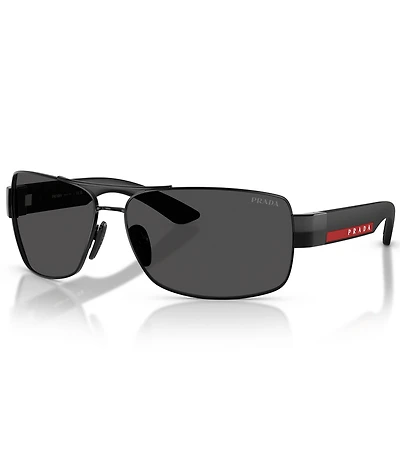 Prada Men's PS B52S 62mm Navigator Sunglasses