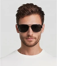 Prada Men's PS B52S 62mm Navigator Sunglasses