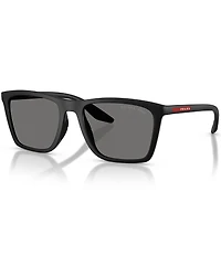 Prada Men's PSB08SF 56mm Square Polarized Sunglasses