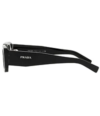 Prada Unisex PR 06YS 53mm Rectangle Sunglasses