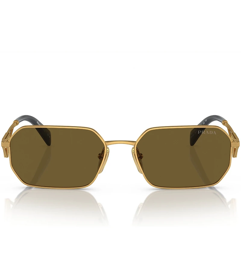 Prada Unisex PR A51S58-X 58mm Rectangle Irregular Sunglasses