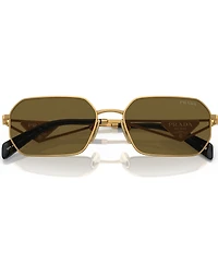 Prada Unisex PR A51S58-X 58mm Rectangle Irregular Sunglasses