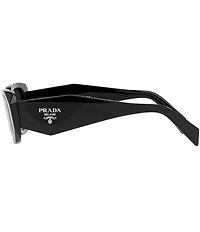 Prada Unisex PR17WS 49mm Rectangle Sunglasses