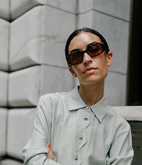 Prada Unisex PR17WS 49mm Rectangle Sunglasses