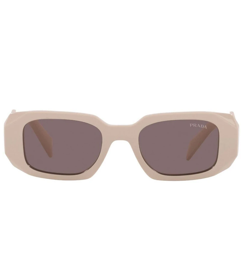 Prada Unisex PR17WS 49mm Rectangle Sunglasses