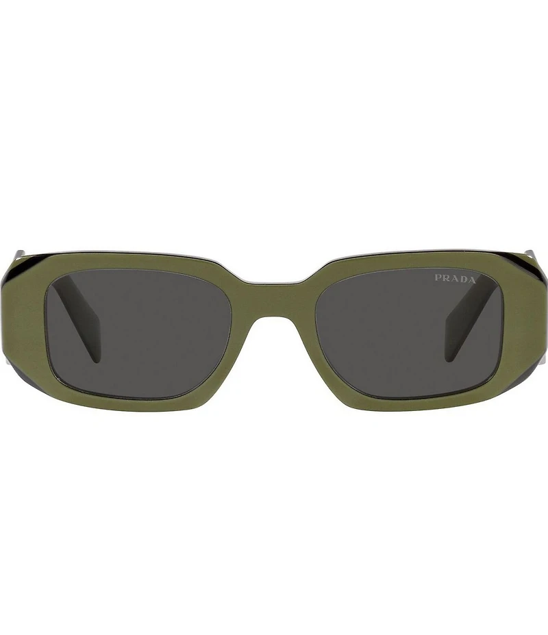 Prada Unisex PR17WS 49mm Rectangle Sunglasses
