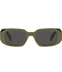 Prada Unisex PR17WS 49mm Rectangle Sunglasses