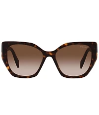 Prada Women's 55mm Gradient Brown Cat Eye Sunglasses
