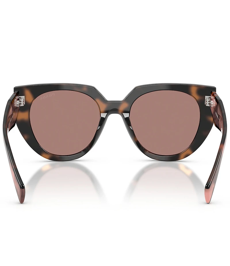 Prada Women's PR 14W 52mm Tortoise Cat Eye Sunglasses