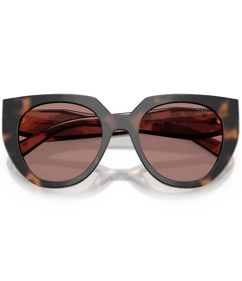 Prada Women's PR 14W 52mm Tortoise Cat Eye Sunglasses