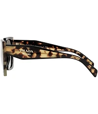 Prada Women's PR 15WS 54mm Tortoise Rectangle Sunglasses