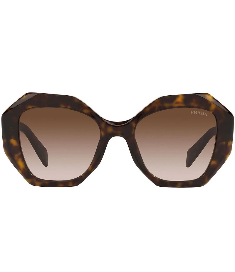 Prada PR 16WS Tortoise 53mm Geometric Sunglasses