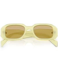 Prada Women's PR 17WS 49mm Rectangle Sunglasses