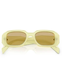 Prada Women's PR 17WS 49mm Rectangle Sunglasses