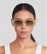 Prada Women's PR 17WS 49mm Rectangle Sunglasses