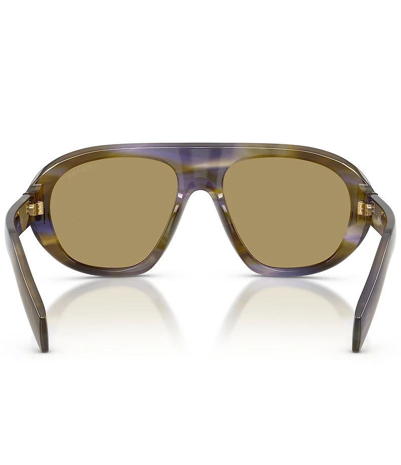 Prada Women's PR C05S 57mm Irregular Sunglasses