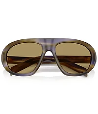 Prada Women's PR C05S 57mm Irregular Sunglasses