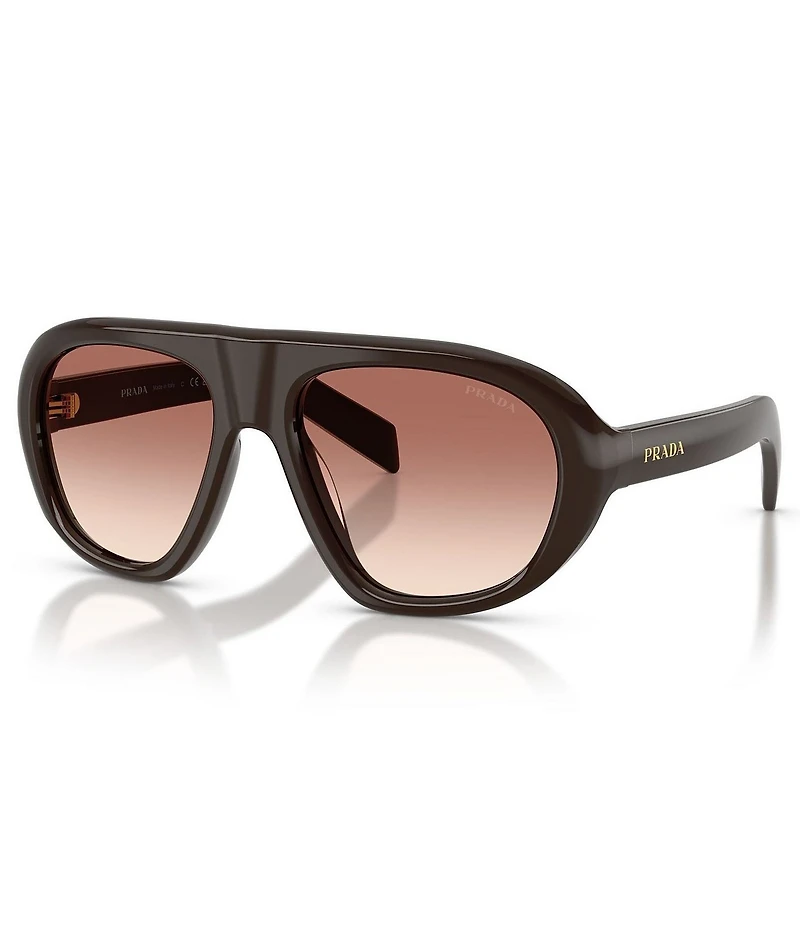 Prada Women's PR C05SF 56mm Geometric Sunglasses