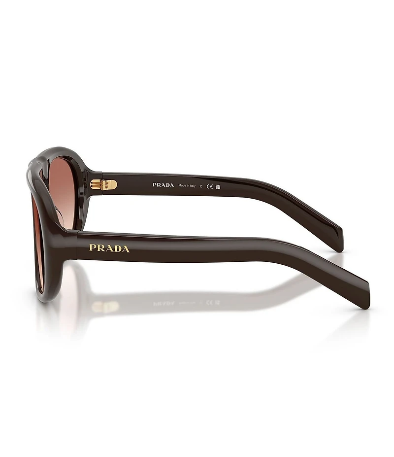 Prada Women's PR C05SF 56mm Geometric Sunglasses