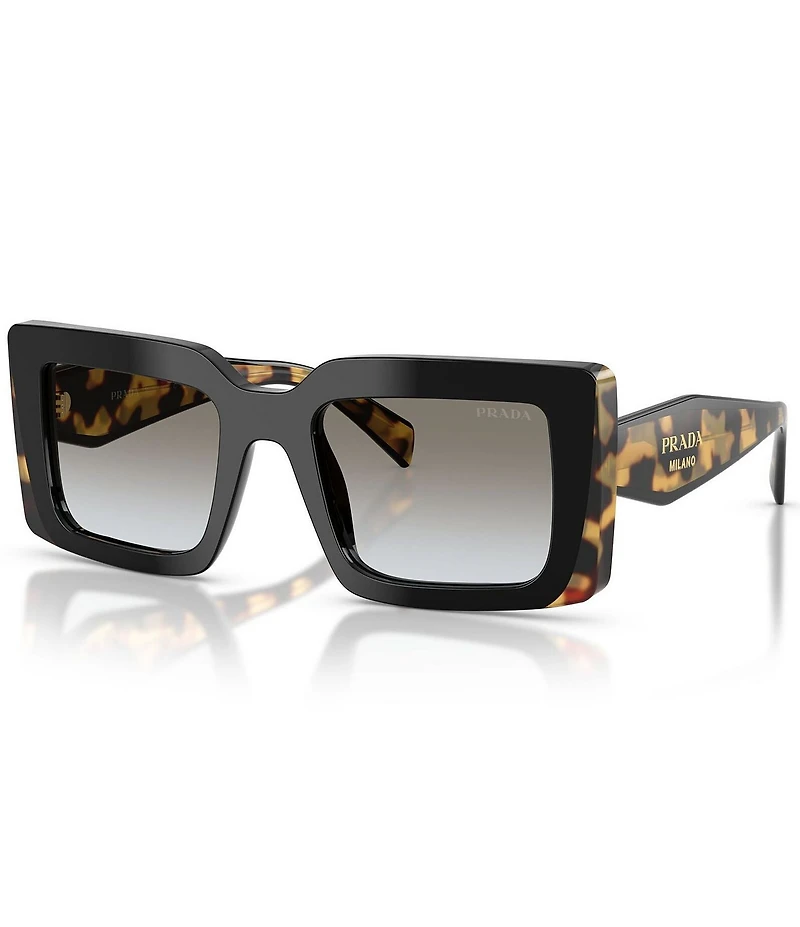 Prada Women's PR D01SF 53mm Rectangle Sunglasses