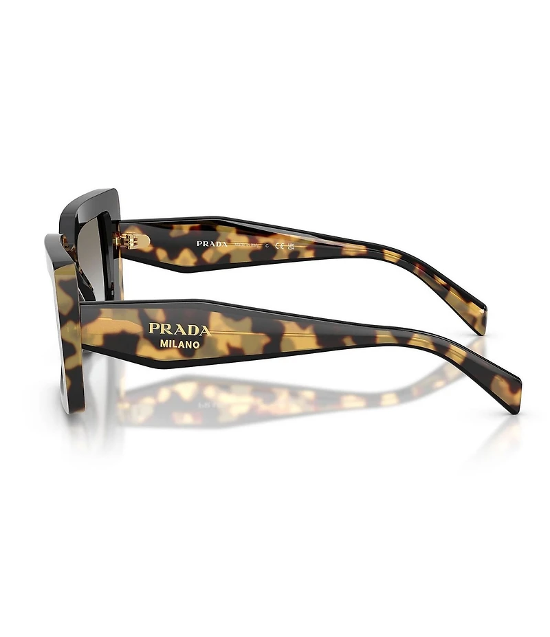 Prada Women's PR D01SF 53mm Rectangle Sunglasses