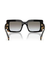 Prada Women's PR D01SF 53mm Rectangle Sunglasses