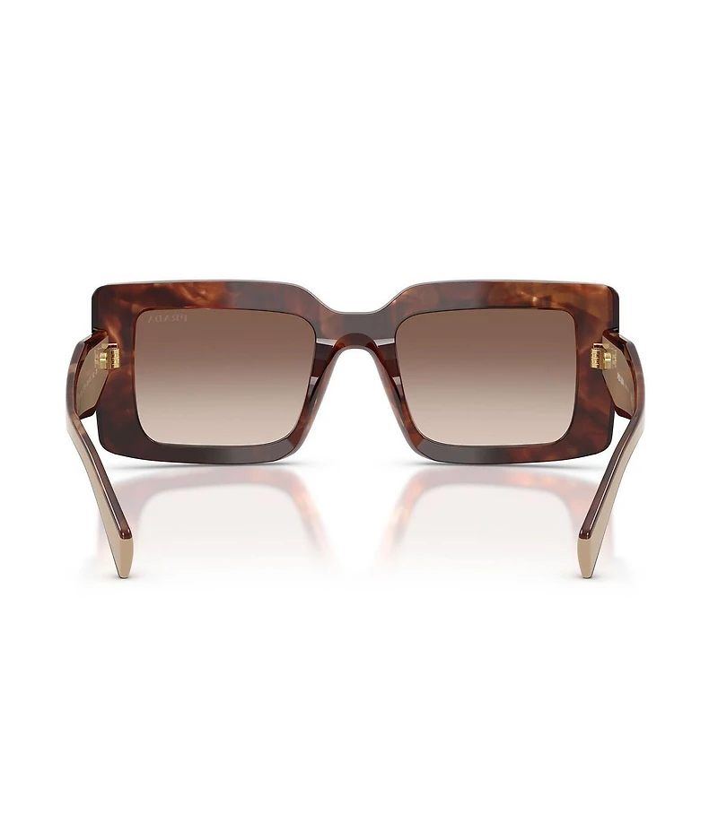 Prada Women's PR D01SF 53mm Rectangle Sunglasses