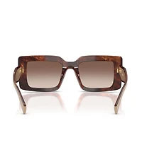 Prada Women's PR D01SF 53mm Rectangle Sunglasses