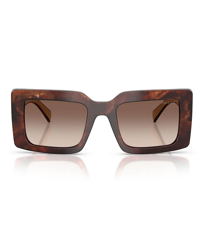 Prada Women's PR D01SF 53mm Rectangle Sunglasses