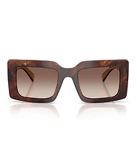 Prada Women's PR D01SF 53mm Rectangle Sunglasses