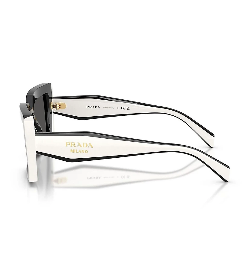 Prada Women's PR D01SF 53mm Rectangle Sunglasses