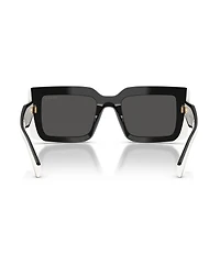 Prada Women's PR D01SF 53mm Rectangle Sunglasses